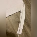 We The Free Oversized Waffle Knit Long Sleeve Womens S White Boho Thermal Photo 2