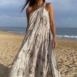 ZARA  dress maxi oversize fit boho blogger prints casual summer vacation wedding Photo 2