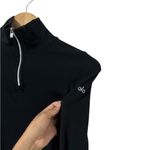 Alo Yoga Rise Up Ribbed Long Sleeve Half Zip Shirt Top Bodysuit Photo 5