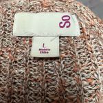 SO  Tan Cardigan Sweater with Textured Knit Photo 4