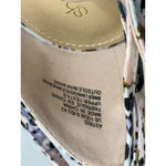 Womans Shoe Dazzle Astrid Platform Sandals 11 Multicolor Floral Open Toe Strappy Photo 6