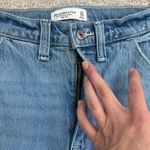 Abercrombie & Fitch “The 90's Relaxed Carpenter Jean” light wash denim high rise Photo 5