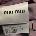 Miu Miu  Abito Purple Ruffle Dress Size 46 Photo 4