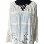 Zimmermann  CREAM LACE BLOUSE BOHO SIZE 1 IMMACULATE Photo 0