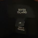 River Island  Women’s Sz 10 Cigarette Pants in Black Photo 3