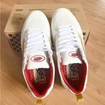Vans Zahab Vintage Sport Shoes 'White Brown Red' Women 8.5 US Mens 7.0 US Photo 10