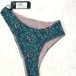 NWT Tavik Ali Moderate Swim Bottom Wild Flower Print in Storm Green Photo 1