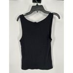 SKIMS  Soft Lounge Tank Top Solid Onyx Black Ribbed Sleeveless Womens Size XL Photo 1