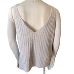 NWT Cupcakes & Cashmere Leah Marshmallow Knit Tank Top (L) Blue Size L Photo 6