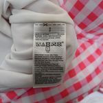 Gap Womens S Molded Bandeau Peony Gingham Pink One Piece Swimsuit Photo 8