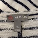 Talbots Black and White Striped Sweater Photo 1