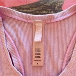 SKIMS pink cotton ribbed tank top Photo 3