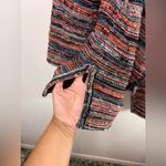 St. John  Knit Open Waterfall Tweed Wool Blend Sweater & Cami 2 Pc Set Size M Photo 4