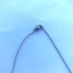 Handmade Antique Vintage Gothic Silver Necklace - Bat necklace - Cat demon with wings Photo 6