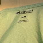 Columbia Racerback Tank Top Light Aqua w/ Ombré Granite Pattern to Dark Aqua Med Photo 2