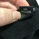 Club Monaco  Black Wool Fluted Knee Length Skirt Womens 6 Dark Academia Preppy Photo 5