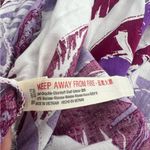 Free People  Intimately Heat Wave Smocked floral
Maxi Dress purple ruffle sz M Photo 3