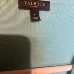 Talbots  baby blue knit sweater with pockets size P (small)  #756 Photo 5