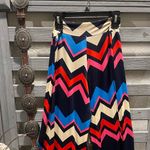 Aztec Western Palazo Pants for Women Size M/L Red Photo 3