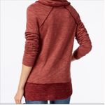 Free People Beach Rust Terracotta Cocoon Cowl Pullover Top / Hood W-242 Sz XS/S Photo 1