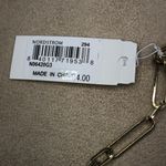 Panacea Gold tone Paperclip Necklace, NWT Photo 2