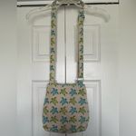 Bungalow 360 Crossbody Bag with Sea Turtle Print. Excellent used condition! Blue Photo 1