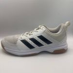 Adidas Ligra 7 Volleyball Shoes FZ4660 White Black Gum Women’s Sz 7 Indoor Court Photo 3