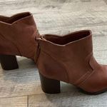 CL By Chinese Laundry Tassel Accent Cognac Burnished Western Ankle Boot Size 6.5 Photo 0