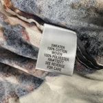 Simply Vera Vera Wang Sweater Womens Small Open Front Tie Cardigan Jacket Blue Photo 8