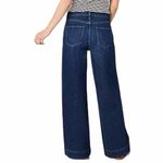 a.n.a . Women’s Jeans Size 18 Wide Leg High Rise Dark Indigo Wash Relaxed Fit Photo 2