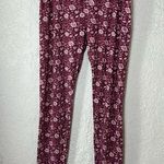 Lucky Brand | Floral Print Logo Cozy Pajama Lounge Pants Size L Photo 3