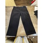 Liverpool Los Angeles Women's Pants Size 14 32 Wide Leg Corduroy Crop Black Photo 3