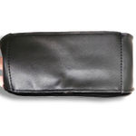 Carpisa Made In Italy Black Leather Satchel Top Small Crossbody Bag Minimalist P Photo 5