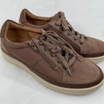 Vionic  Relax Lace Up Sneaker Women's‎ Brown Leather Accent Casual Shoes 9.5 Photo 0