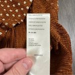 Anthropologie  Metallic‎ Brown & Silver Polka Dot Print Sleeveless Top Size M Photo 3