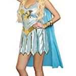Warrior Queen Halloween Costume Size Medium Blue Photo 0