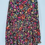 Croft & Barrow 4X Midi Dress Floral Paisley Long Sleeve Cottagecore Boho Office Photo 2