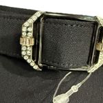 Ralph Lauren NWT Black Label Crystal Buckle Wool Pencil Skirt Rare Classic Sz 6 Photo 2