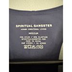 Spiritual Gangster NWT Laurel Longline Bra Navy Blue Nirvana Tech Size Medium Photo 7