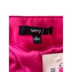 Very J  Tie High Waist Shorts Pink Large Photo 3
