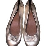 Coach GOLD LEATHER FLATS Photo 0