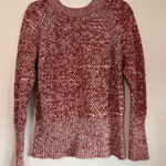 Universal Threads Universal Thread Marled Knit Sweater | Rust White Mix | Size Large Photo 0