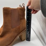 Ralph Lauren NWOBLauren  Marianna Suede Waterrepellent Chunky Heel Ankle Boot 5.5 Photo 2