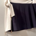 Swim Bathing Suit Blue & White Cover Up Skirt Photo 2