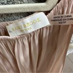 Ramy Brook  Sleeveless Lauren High Neck Blouse, Light Pink Blush, Sz Extra Small Photo 11