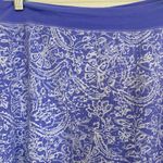 Fresh Produce  Purple Stretch Tiered Skirt - Women's Size Medium Photo 2