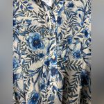 MISA Los Angeles Misa Eloisa Dress In Indigo Blooms Size Large Photo 3