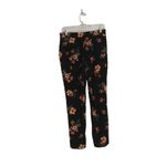 H&M Divided Black Floral Pants Sz 8 Photo 9