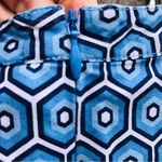 Joe Fresh  Blue Geometric Print Shift dress 6 Photo 7