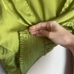 Le lis  Olive Green Twist Front Blouse Photo 2